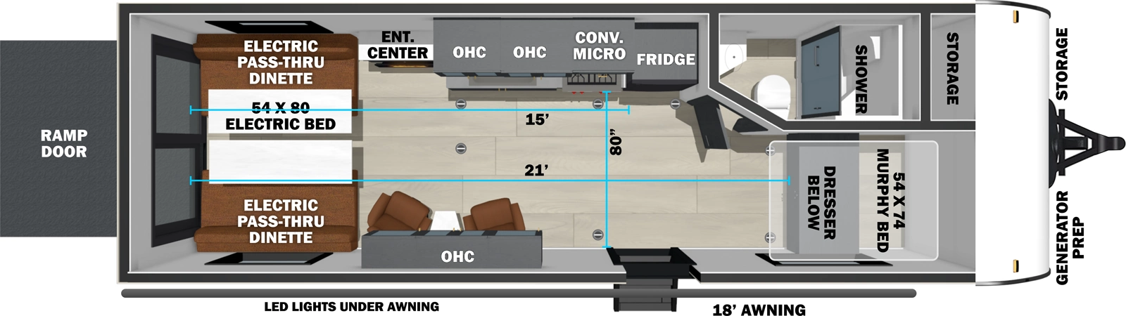 Sandstorm 2215 Floorplan